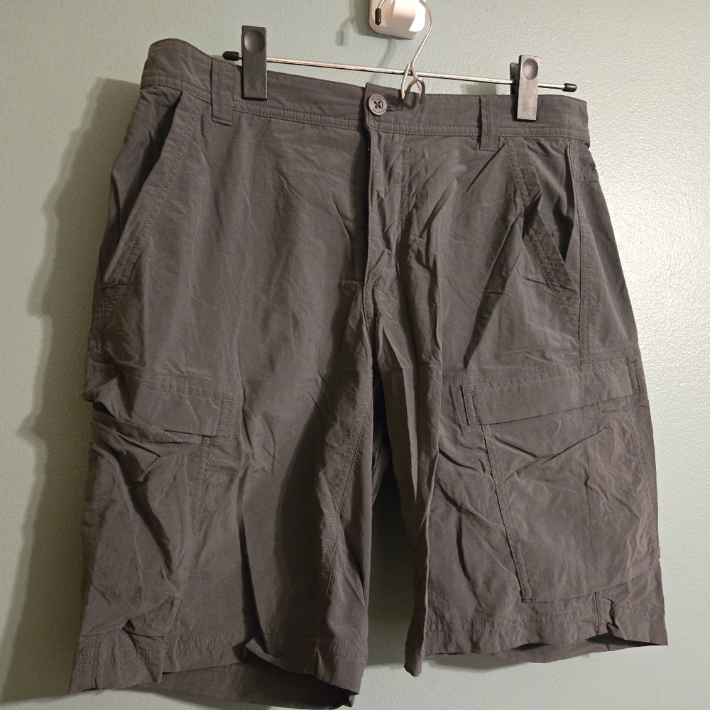 REI Relaxed Fit Charcoal Shorts